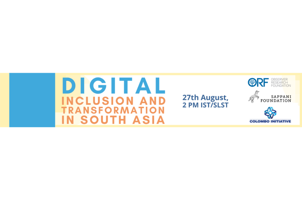 Digital Inclusion And Transformation In South Asia